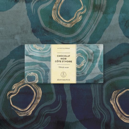 Chocolat noir Côte d'Ivoire 75% cacao