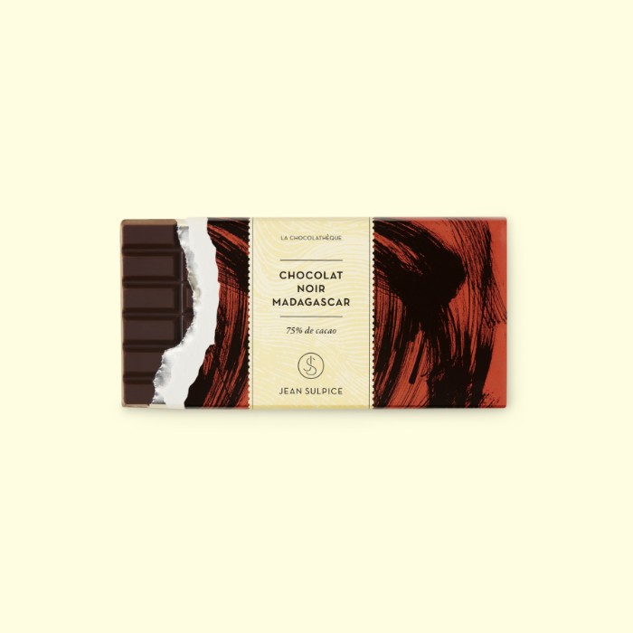 Chocolat Noir Madagascar - 2 tablette chocolat noir madagascar 75% cacao, Jean Sulpice