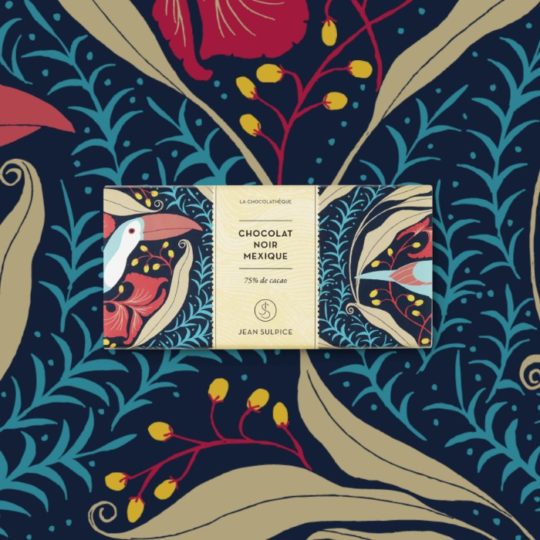 Chocolat noir Mexique 75% cacao, Jean Sulpice