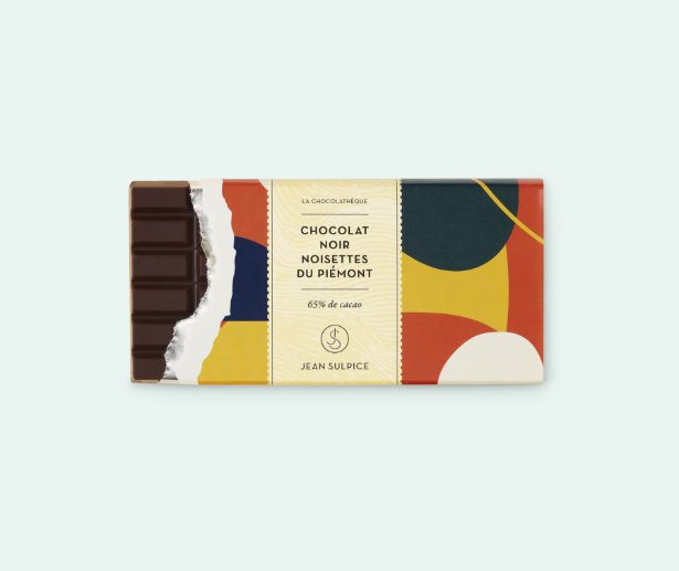 Dark chocolate and hazelnuts from Piedmont