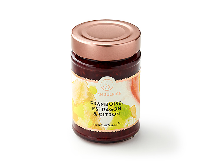 confiture-framboise-estragon-et-citron