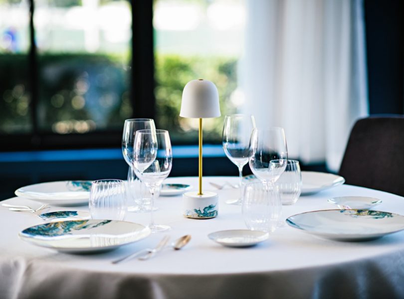 table du restaurant gastronomique, Annecy