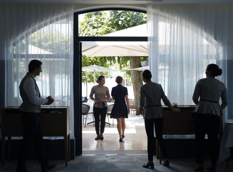 salle du restaurant gastronomique 2 étoiles