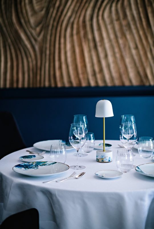 table du restaurant Jean Sulpice
